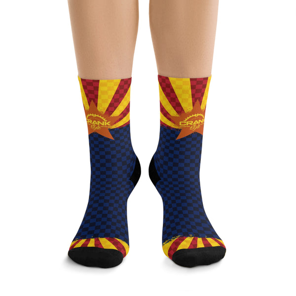 Unisex Arizona Check 3/4 MTB Socks