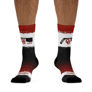 Unisex Logan OU Hockey 3/4 MTB Socks
