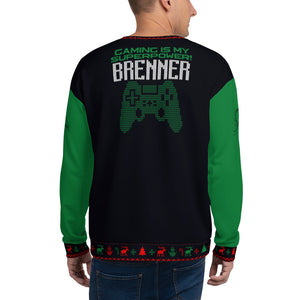 Unisex Brenner's Ugly Christmas Sweatshirt by Crank Style