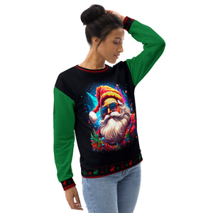 Unisex Maddy's Ugly Christmas "Canna-Santa" Sweatshirt