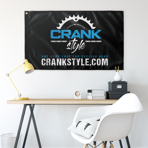 Crank Style Wall Flag