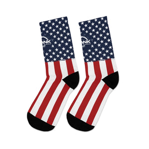 American Flag 3/4 MTB Socks
