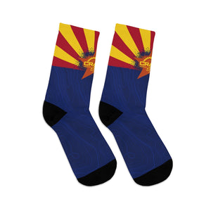 Arizona Flag 3/4 MTB Socks