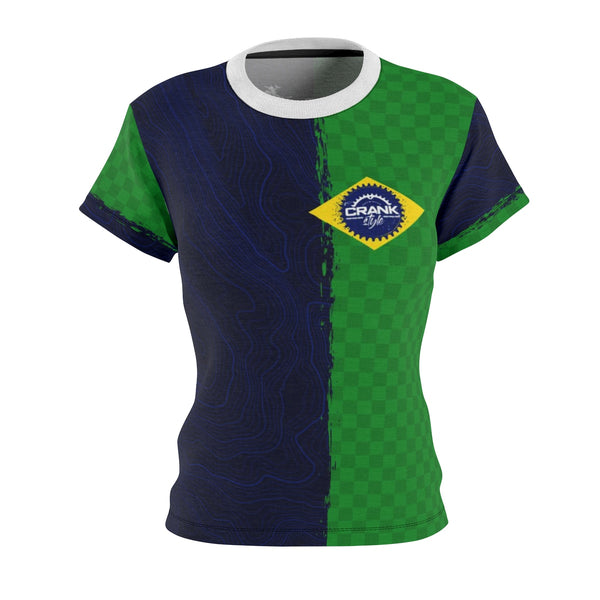 Women's Brazil Topo Check MTB Jersey