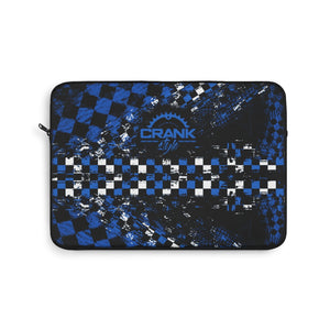 Black & Blue Checker Laptop Sleeve