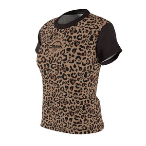 Leopard Print MTB Jersey