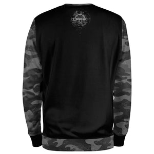 Black Camo Bike Chain Sweatshirt