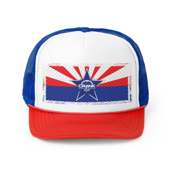 Unisex Crank Style Arizona Flag Trucker Caps