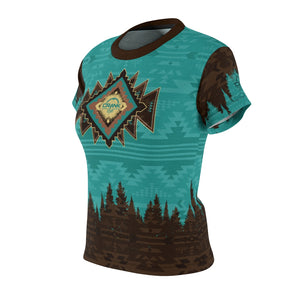 SW Aztec Turquoise & Brown MTB Jersey
