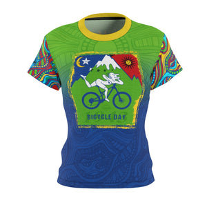 "Lighter & Brighter" Ladies Psychedelic Bicycle Day MTB Jersey II