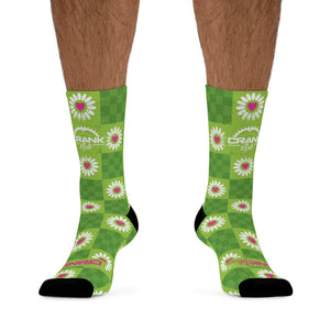 Unisex Wild Flower Child Day 3/4 MTB Socks