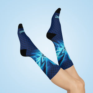 Unisex Zoom Star Tall MTB Crew Socks