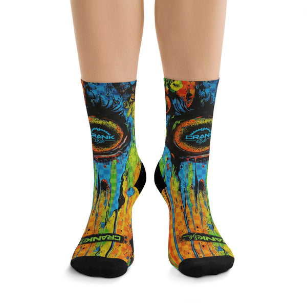 Unisex Melting Vision 3/4 MTB Socks