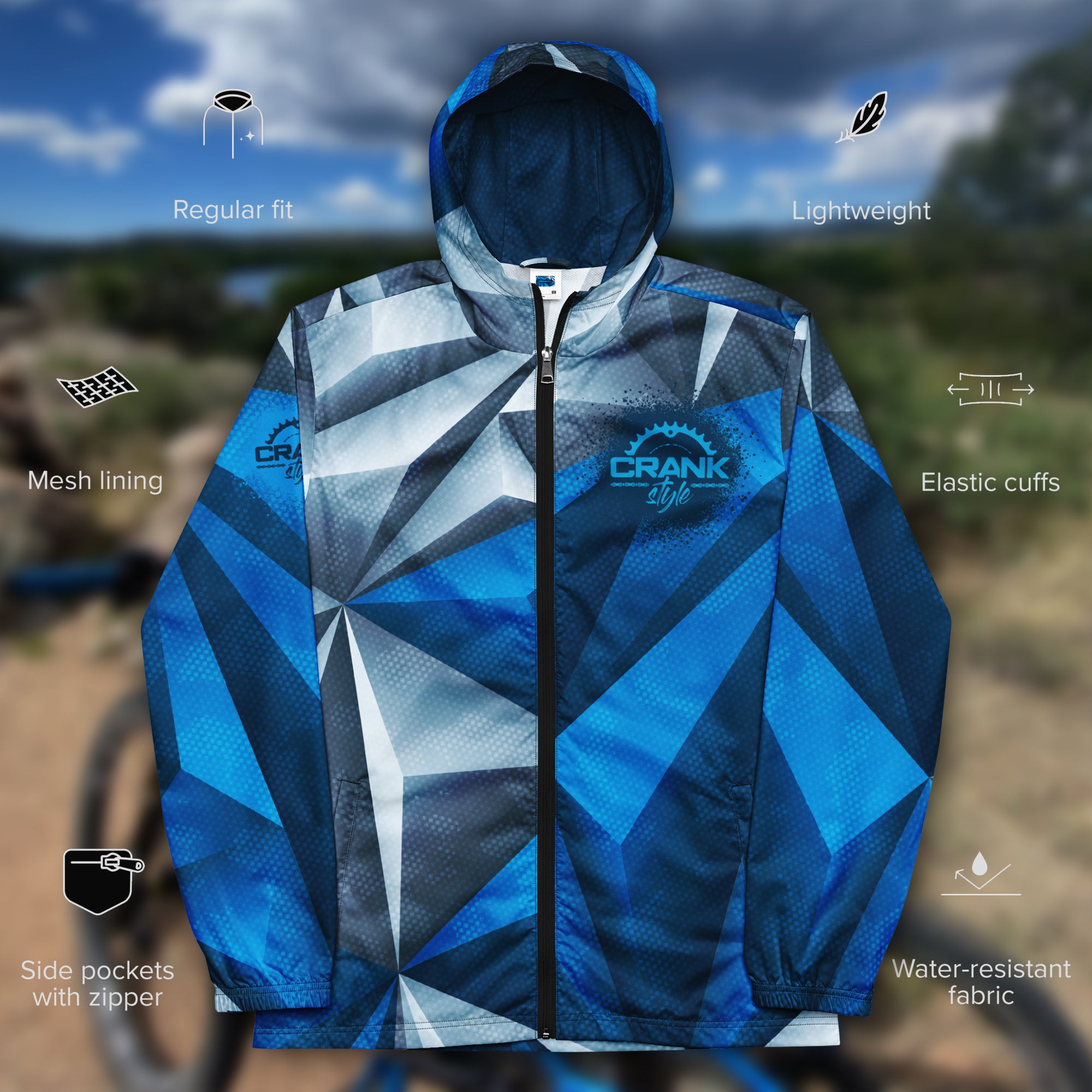mountainbike windbreaker Men’s Polygonal MTB Windbreaker XL
