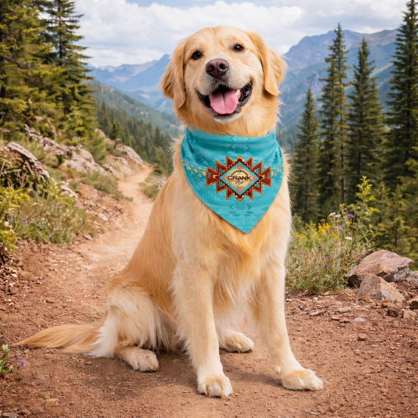 Crank Style's SW Aztec Style Pet Bandana | UPF50+ Pet Scarf for Dogs &amp; Small Pets