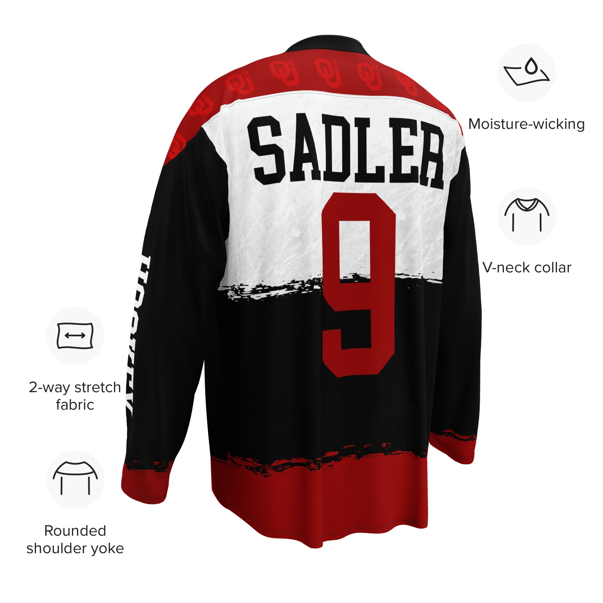 Ou hockey jersey outlet