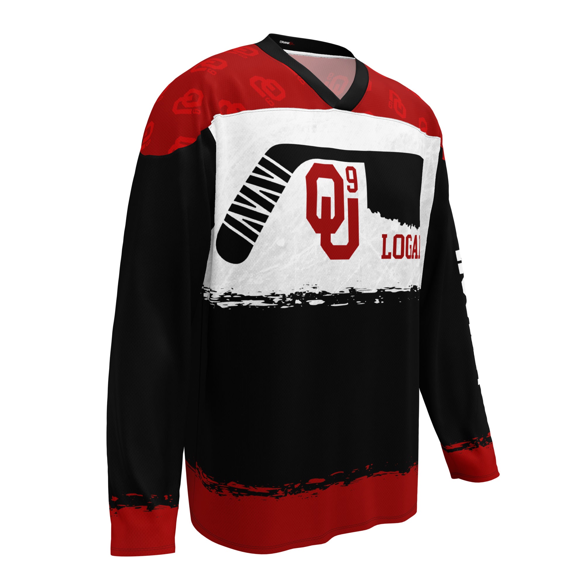 Crank Style s Recycled Logan ou Hockey Fan Jersey S