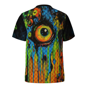 Crank Style MTB jersey, mountain biking jersey, psychedelic bike jersey, graffiti cycling jersey, men’s MTB jersey, women’s MTB jersey, moisture-wicking MTB jersey, high-performance cycling apparel, enduro MTB jersey, downhill biking gear, recyc