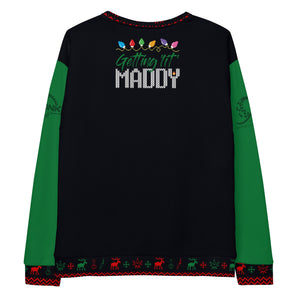 Unisex Maddy's Ugly Christmas "Canna-Santa" Sweatshirt