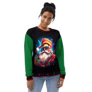 Unisex Maddy's Ugly Christmas "Canna-Santa" Sweatshirt