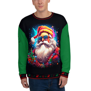 Unisex Kelly's Ugly Christmas "Canna-Santa" Sweatshirt