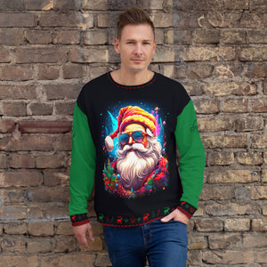 Unisex Kelly's Ugly Christmas "Canna-Santa" Sweatshirt