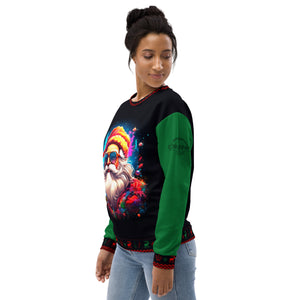 Unisex Maddy's Ugly Christmas "Canna-Santa" Sweatshirt