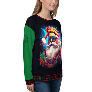 Unisex Maddy's Ugly Christmas "Canna-Santa" Sweatshirt