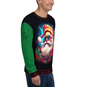 Unisex Kelly's Ugly Christmas "Canna-Santa" Sweatshirt