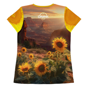 Women's MicroBlok Grand Canyon Sunflower MTB Jersey