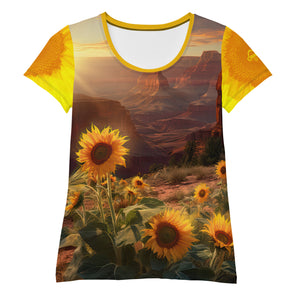 Women's MicroBlok Grand Canyon Sunflower MTB Jersey