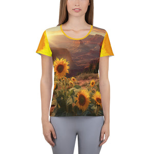 Women's MicroBlok Grand Canyon Sunflower MTB Jersey