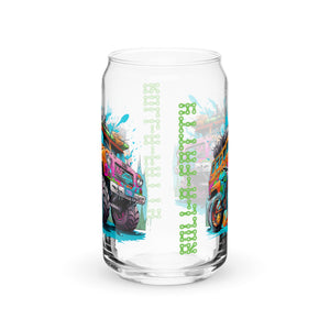 Offroad Magic Bus Roll-A-Fatty Can-shaped glass