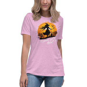 Crank Style's 🎃 "If You've Got It, Haunt It!" Halloween Shirt 🧙 Women's Relaxed Tee  Enchant the Halloween season with our "If You've Got It, Haunt It!" women's t-shirt! Crafted from soft combed and ring-spun cotton, this tee offers a relaxed fit and pre-shrunk fabric for lasting comfort. Embrace the spirit of the season and stand out with this bewitching design. Perfect for parties or casual wear, get yours now and join the Halloween fun! 🛍️