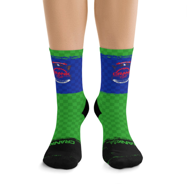 Michigan State flag 3/4 MTB Socks