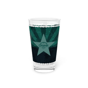 Teal Arizona Flag Pint Glass, 16oz