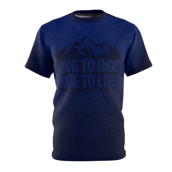 Blue Topo Live 2 Ride Tee