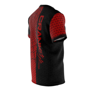 Men's CS Red & Black Web MTB Jersey