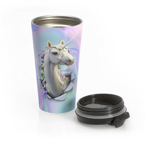 Gracie Unicorn Stainless Steel Travel Mug