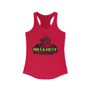 Crank Style's Rasta RollaFatty racerback tank top is a customer favorite. Great for shredding the trails, hitting the gym or chilling with freinds as casual street wear. Either way you will turn heads with this vibrant design. Available in bright colors, check us out on crankstyle.com. 