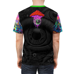 Men's Psychedelic Trippy Eyes MTB DriFit Jersey