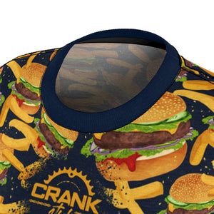 Cheesy Blue Burger & Fries MTB Jersey