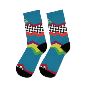 Cranking 80's 3/4 MTB Socks