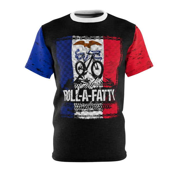 Men's RollaFatty IOWA Flag Chain  MTB Jersey