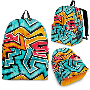 Crank Style Graffiti Backpack