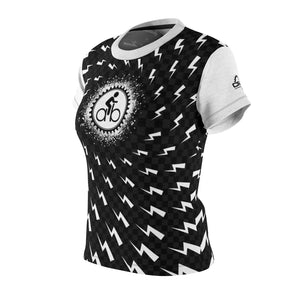 Ladies Archer Bikes Black & White Lighting MTB Jersey