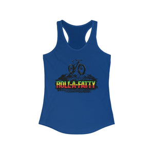 Crank Style's Rasta RollaFatty racerback tank top is a customer favorite. Great for shredding the trails, hitting the gym or chilling with freinds as casual street wear. Either way you will turn heads with this vibrant design. Available in bright colors, check us out on crankstyle.com. 