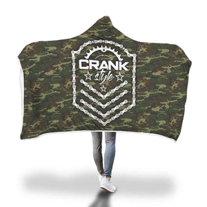 CS Emblem Camo Hooded Blanket