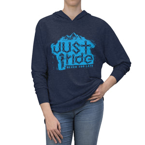 Just Ride Tri-Blend Hoodie