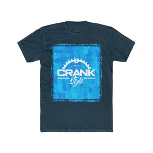 Men's Crank Style Chain Cotton Crew MTB Tee